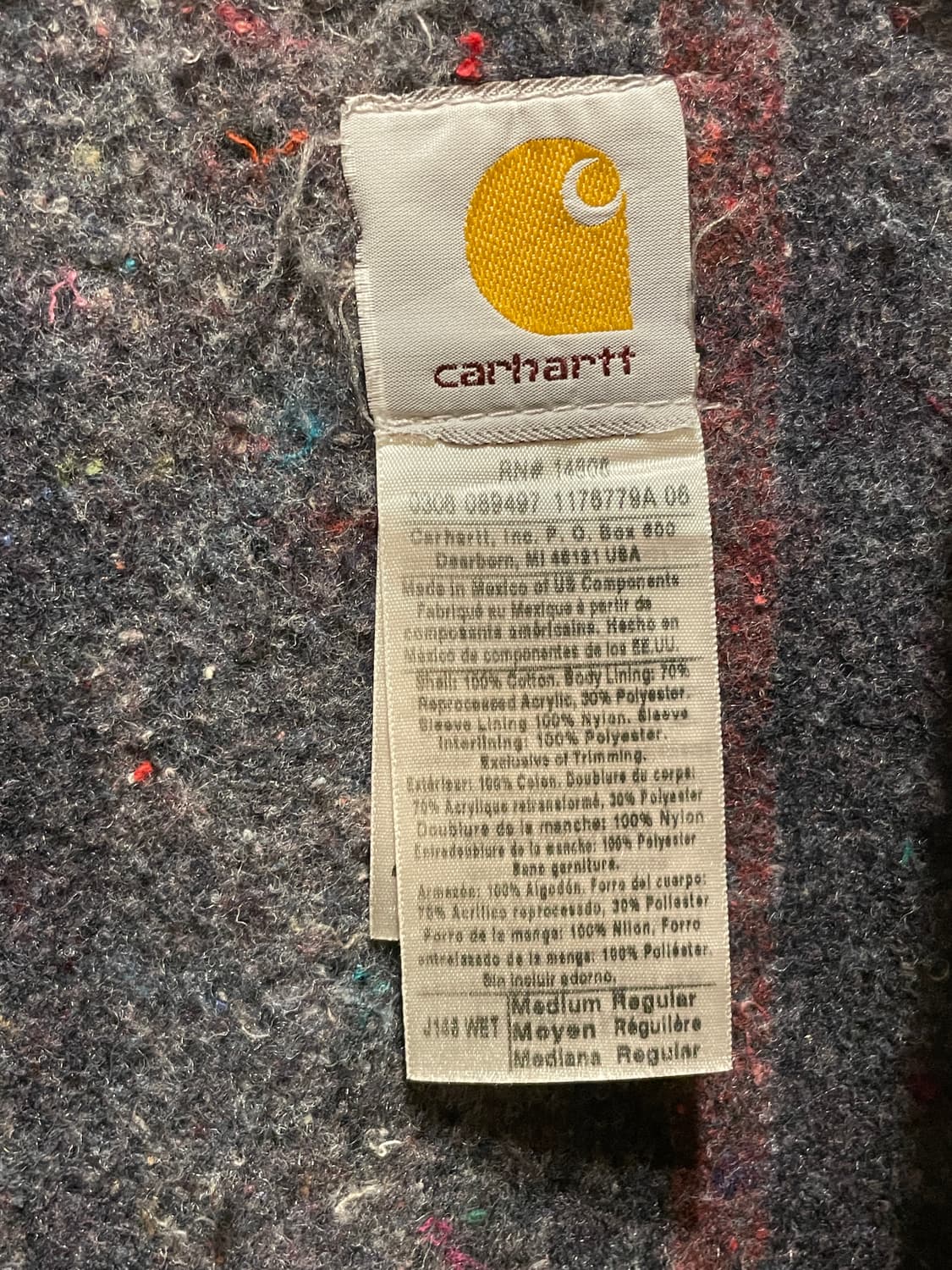 칼하트 디트로이트 자켓 J146 wet M 상품이미지4