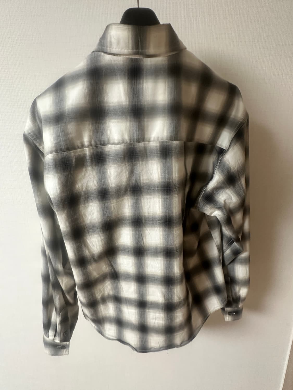 MILITARY JAPAN COTTON CHECK SHIRT 상품이미지3