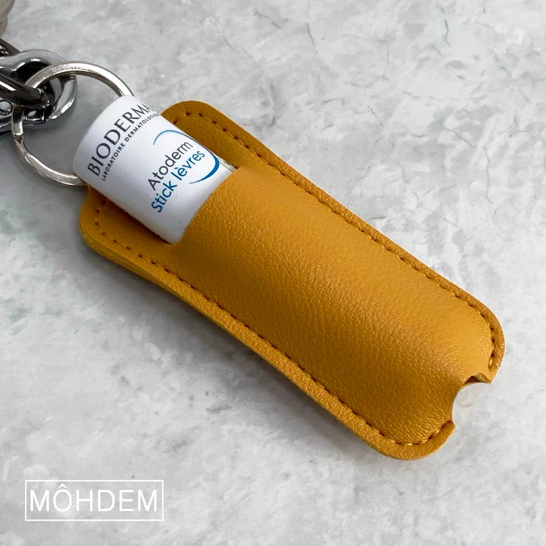 [Unisex] 립밤 3종 키링 열쇠고리 옐로우 상품이미지5