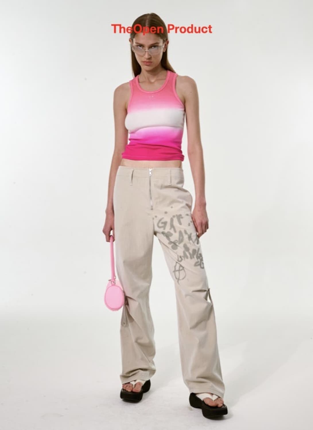 더오픈프로덕트 오픈와이와이 그라피티 팬츠 상품이미지1