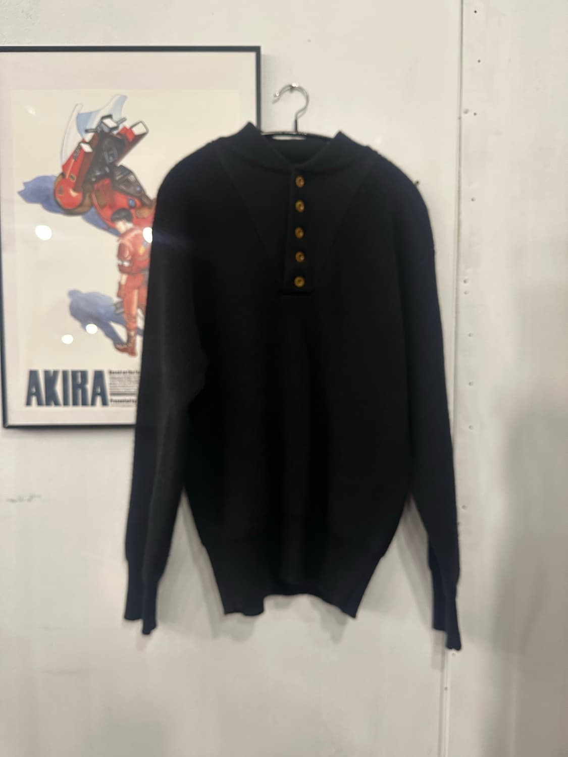 40)브론슨 미육군 5버튼 스웨터 상품이미지1