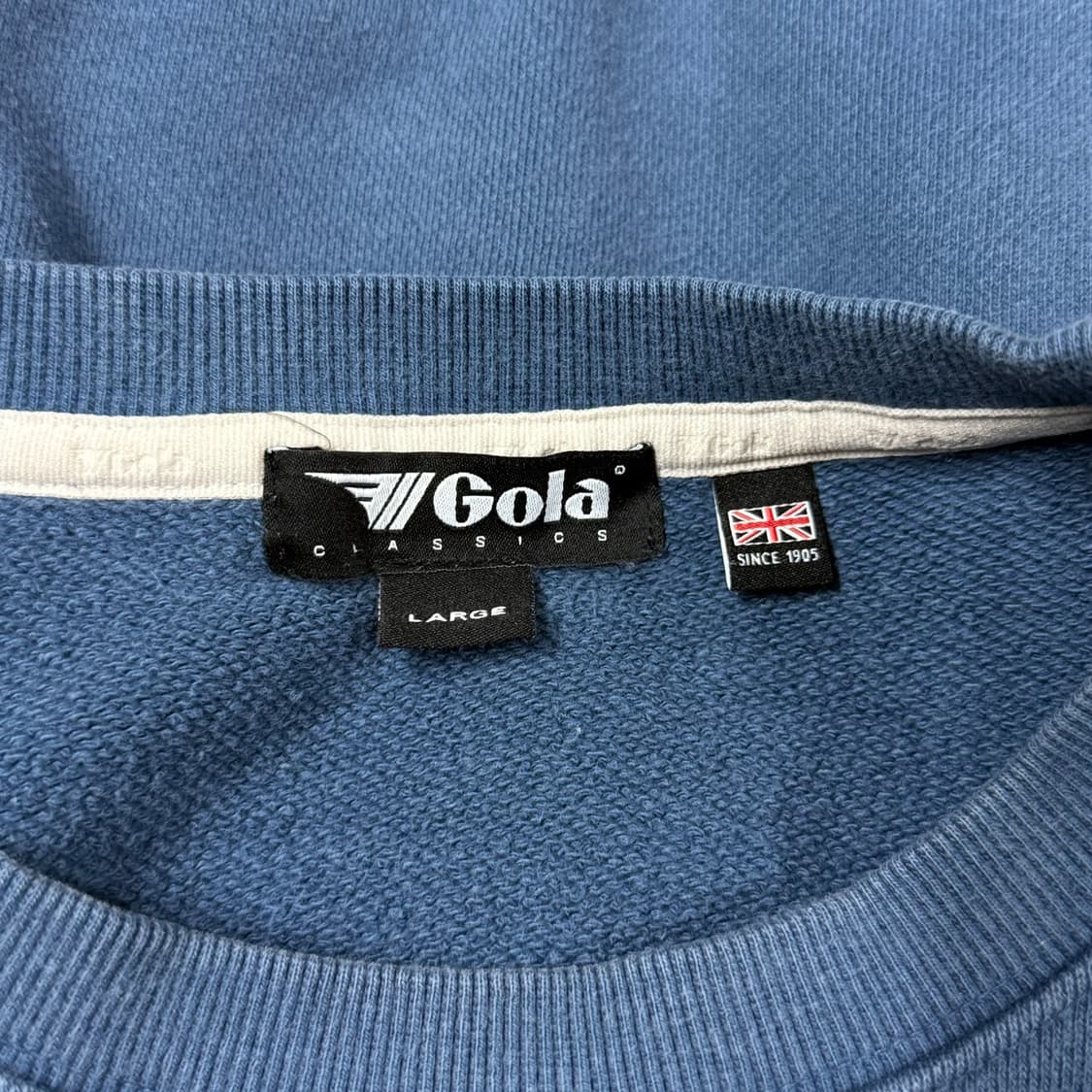 L 골라 클래식 Gola 빈티지 빅로고 긴팔 맨투맨 상품이미지6
