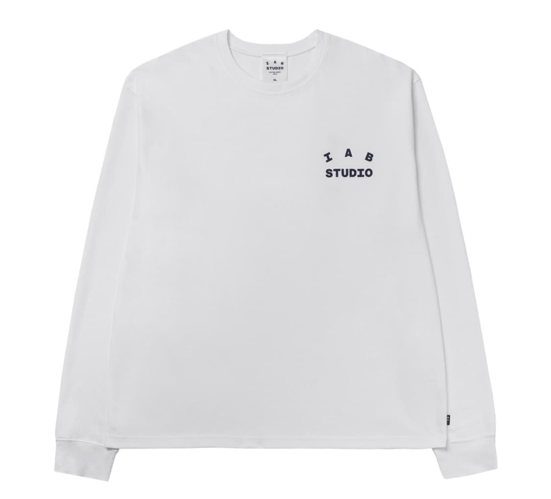아이앱 스튜디오 아이앱 롱슬리브 화이트 xl 상품이미지1