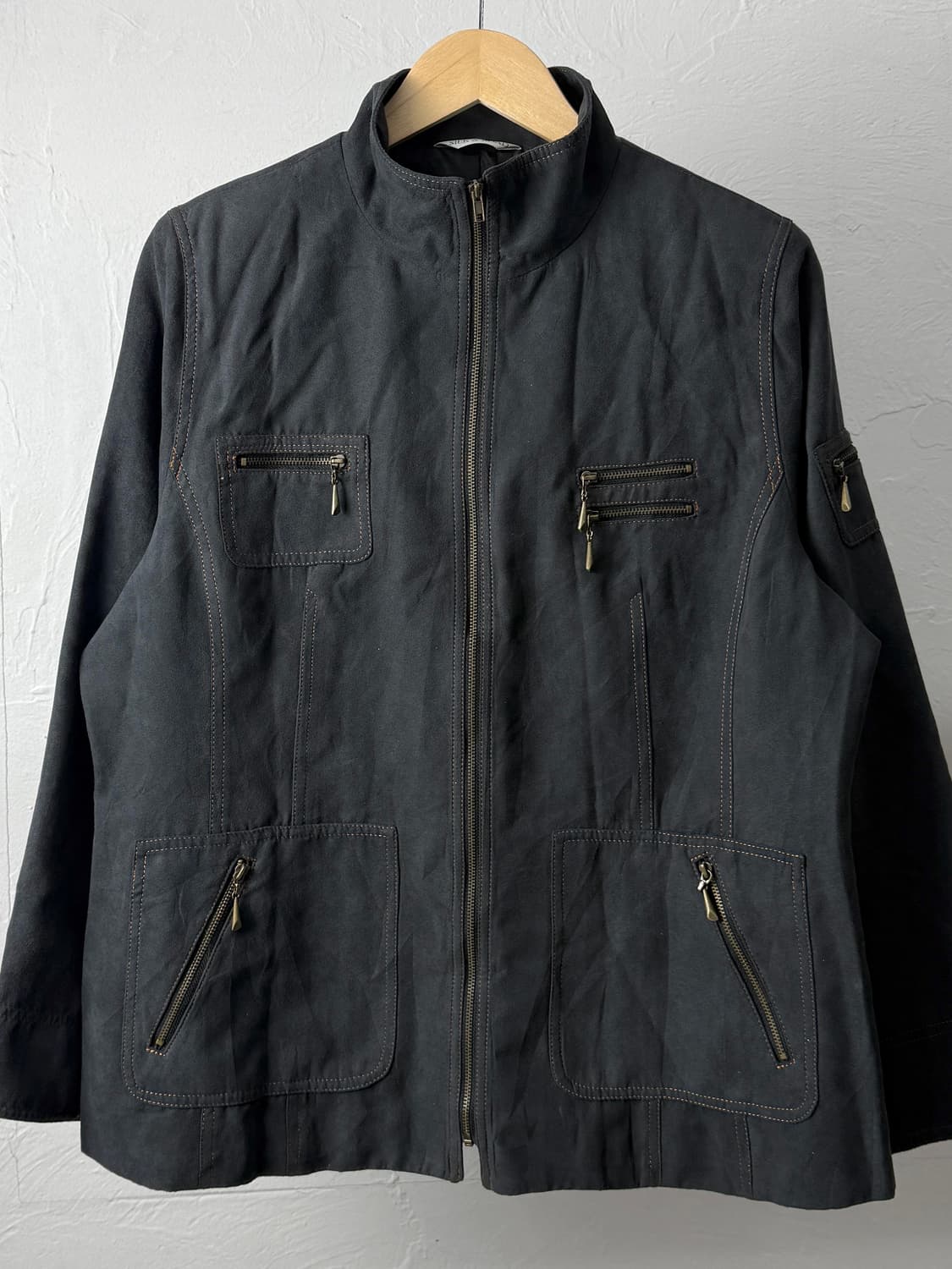 Silk & Road 멀티 지퍼 자켓 상품이미지2