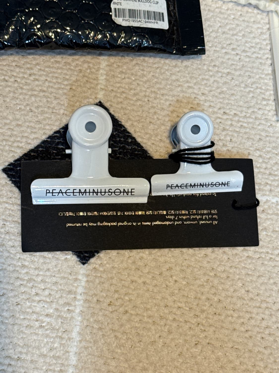 피스마이너스원 프라그먼트 콘비니 불독 클립 상품이미지1