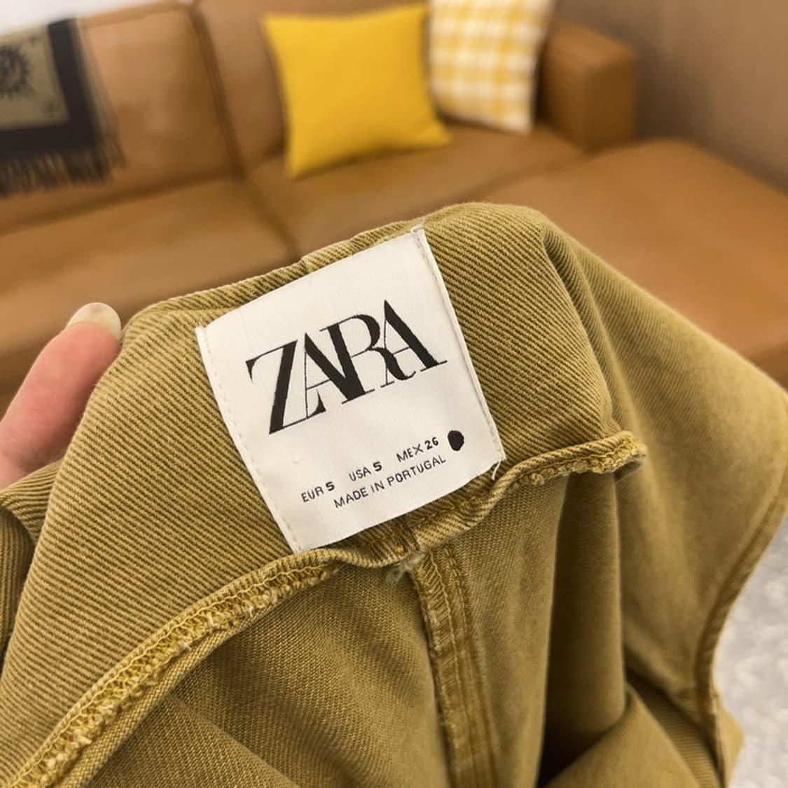 자라 ZARA 캐주얼 포켓 멜빵바지 S C06306 상품이미지3