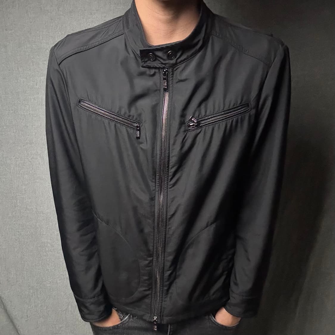 Armani Collezioni 싱글 라이더 자켓 상품이미지2