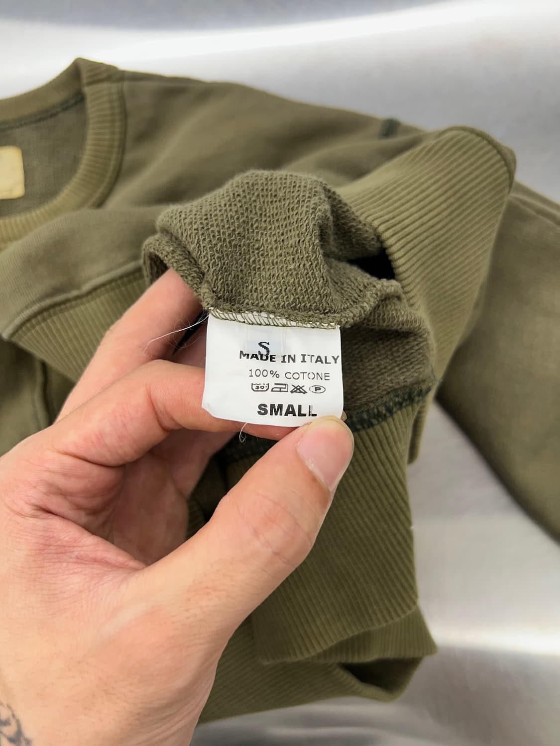 스포츠웨어 MFG US ARMY 하프 스웻 셔츠 상품이미지8