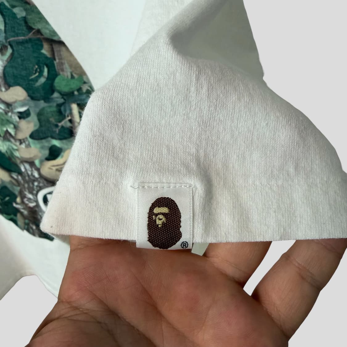 (L)Bape 베이프 카모 반팔티셔츠 상품이미지5