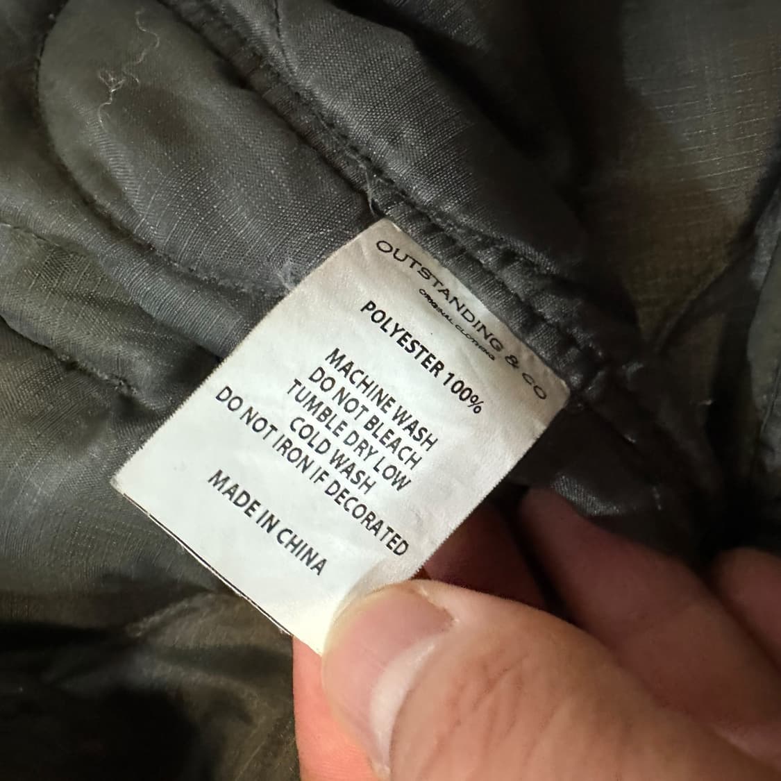 아웃스탠딩 내피 자켓 상품이미지5