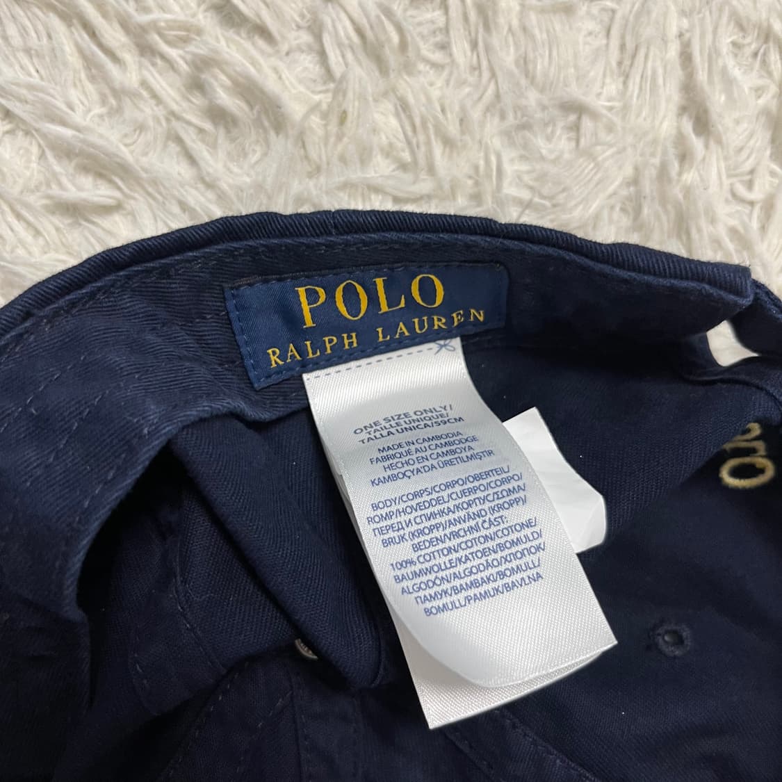 폴로 볼캡 상품이미지3