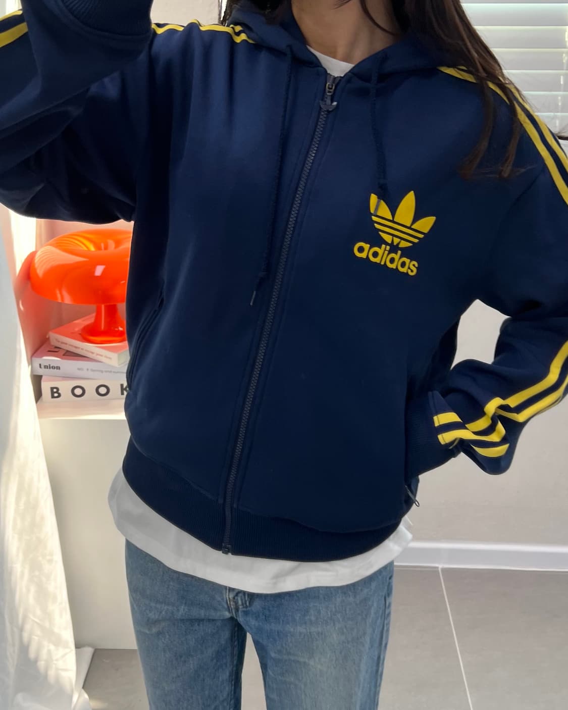 (M)00'S 아디다스 후드집업-M1351 상품이미지1