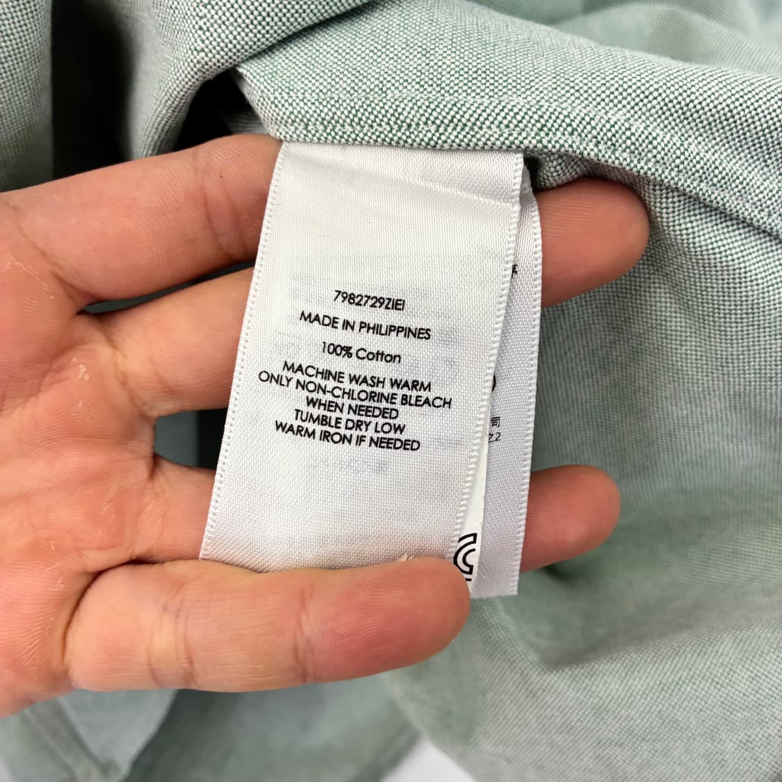 Polo 폴로 랄프로렌 그린 옥스포드 셔츠 상품이미지5