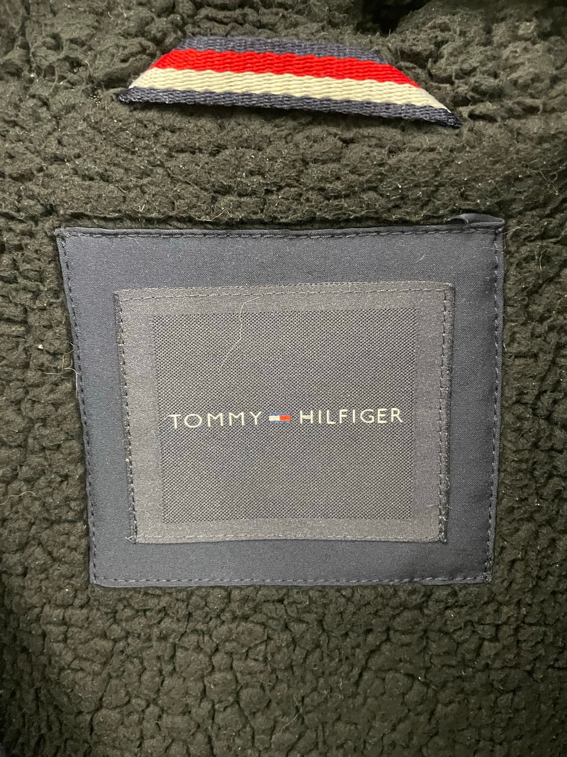 타미힐피거 소프트쉘 후드 재킷 네이비 XXL 상품이미지4