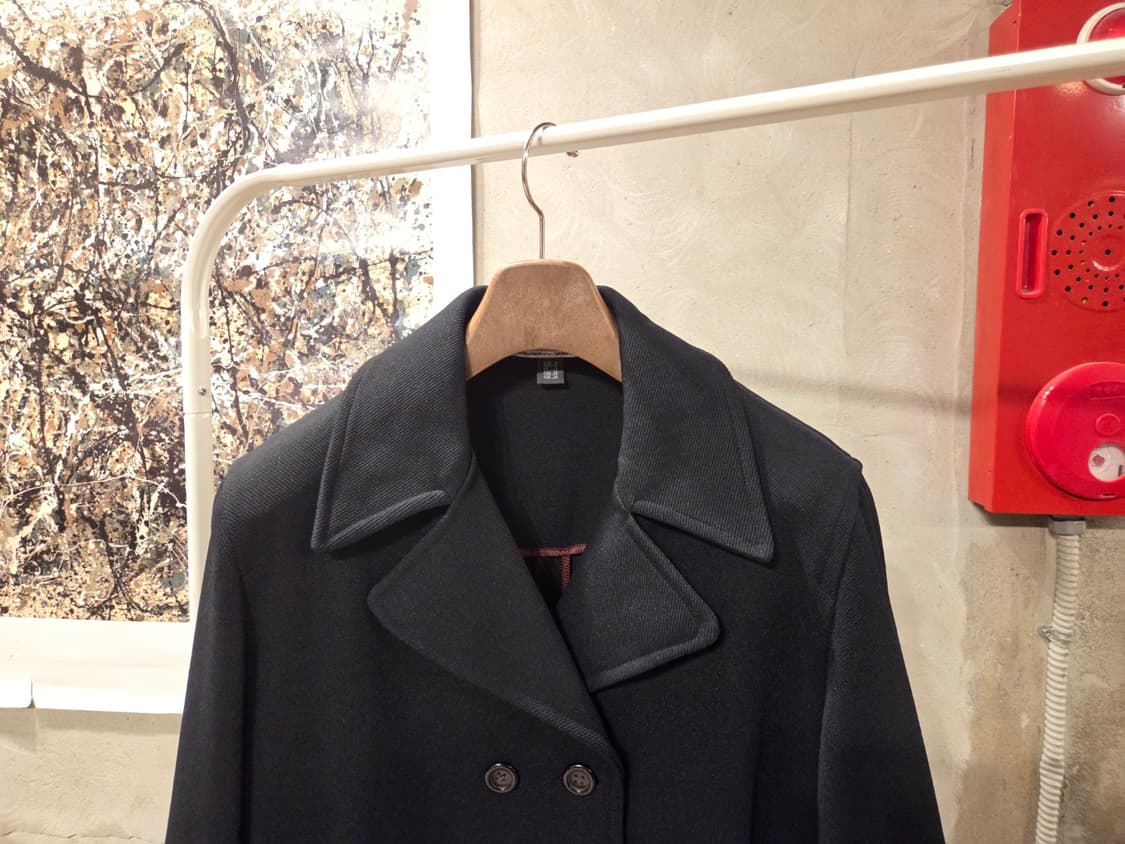 90'S 아르마니진 피코트 상품이미지2