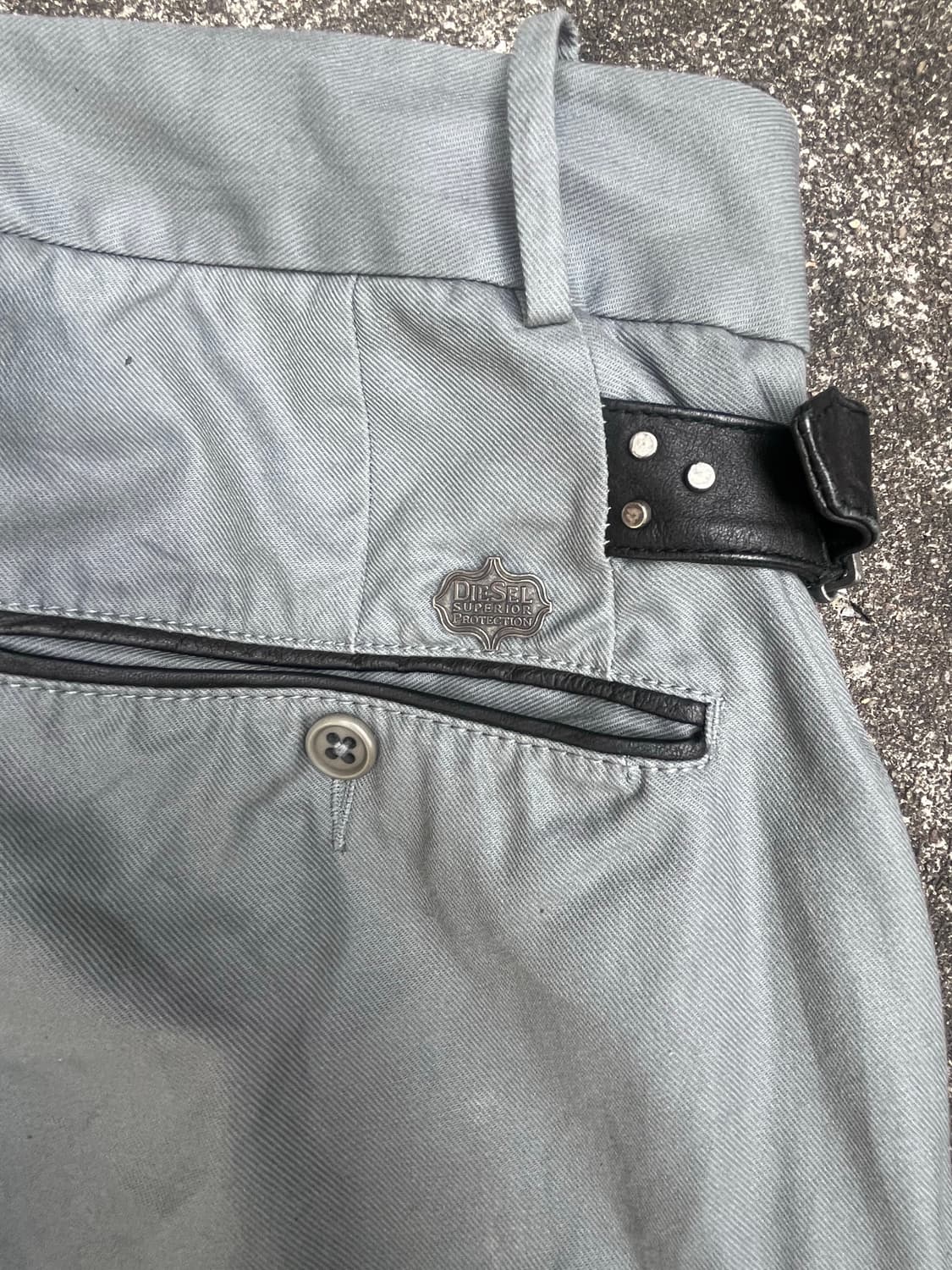 디젤 실버코튼 팬츠 상품이미지3