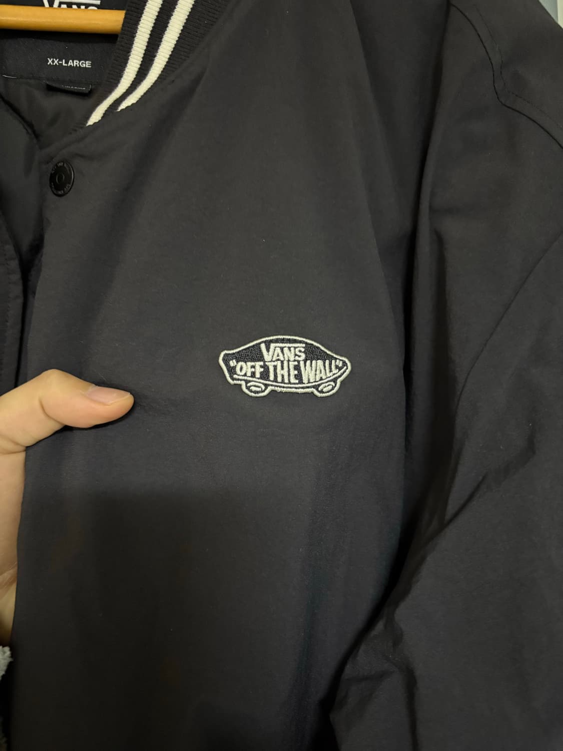 [2XL] 반스 베이스볼 봄버자켓 상품이미지4