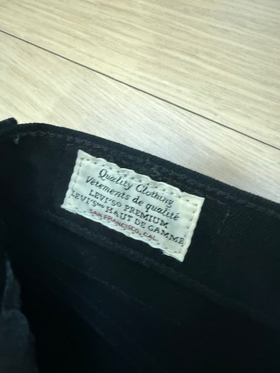 리바이스 프리미엄 24사이즈 빈티지 수지 데님 청바지 상품이미지4