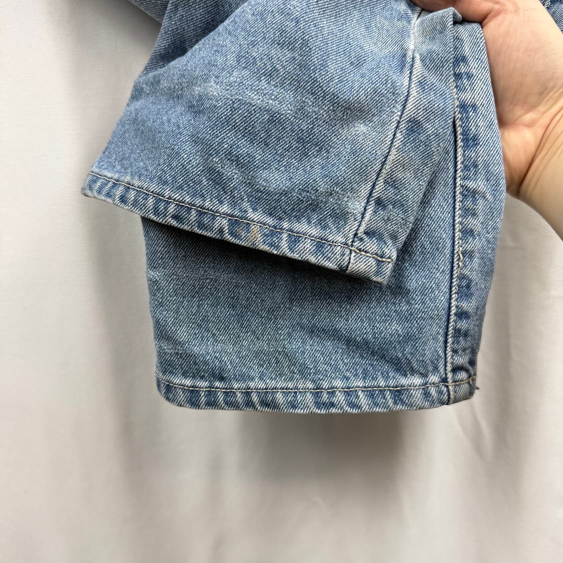 (F) 랭글러 연청 데님 팬츠 상품이미지5