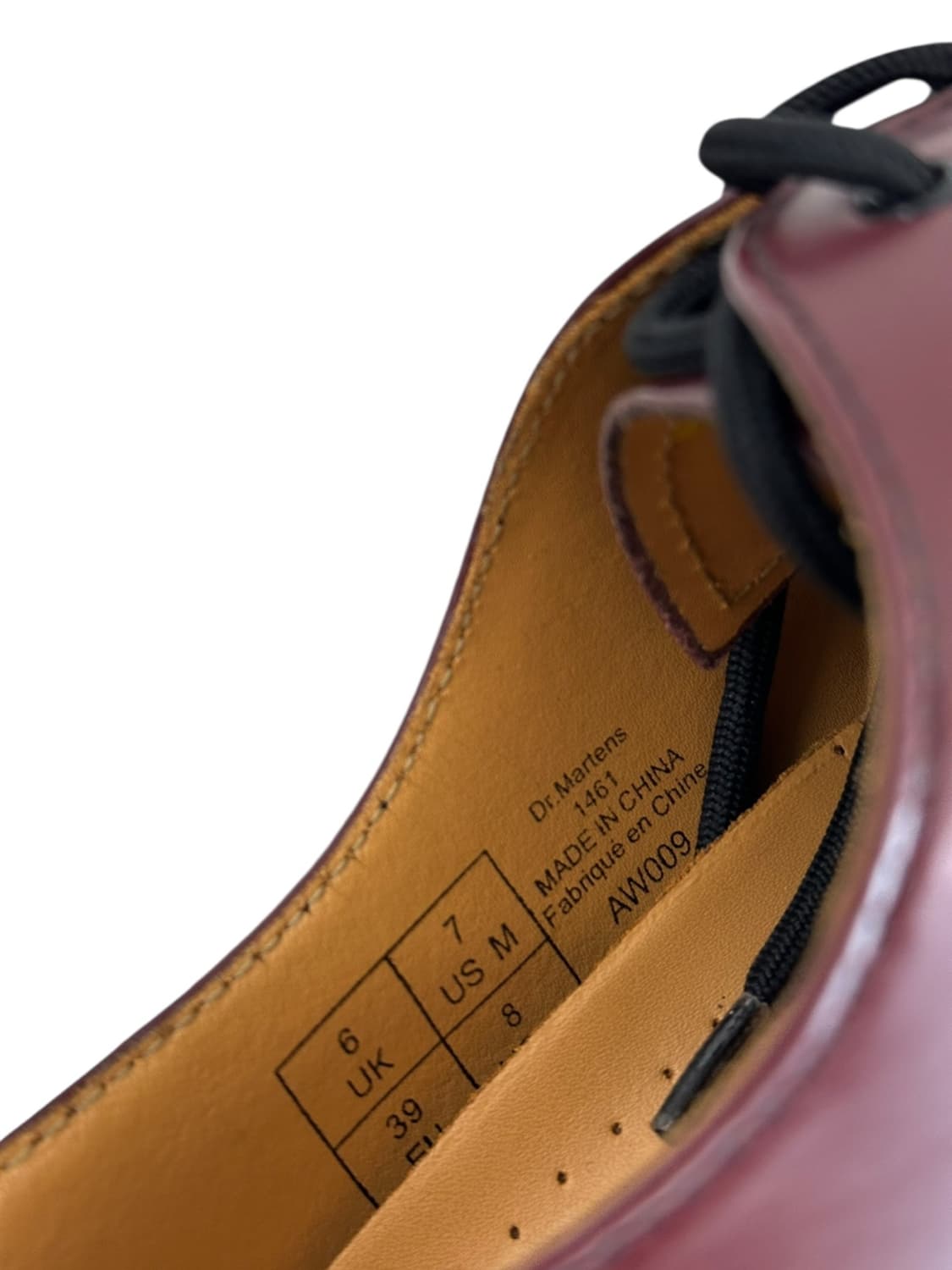 닥터마틴 1461 다크버건디 (UK6,250) 상품이미지8