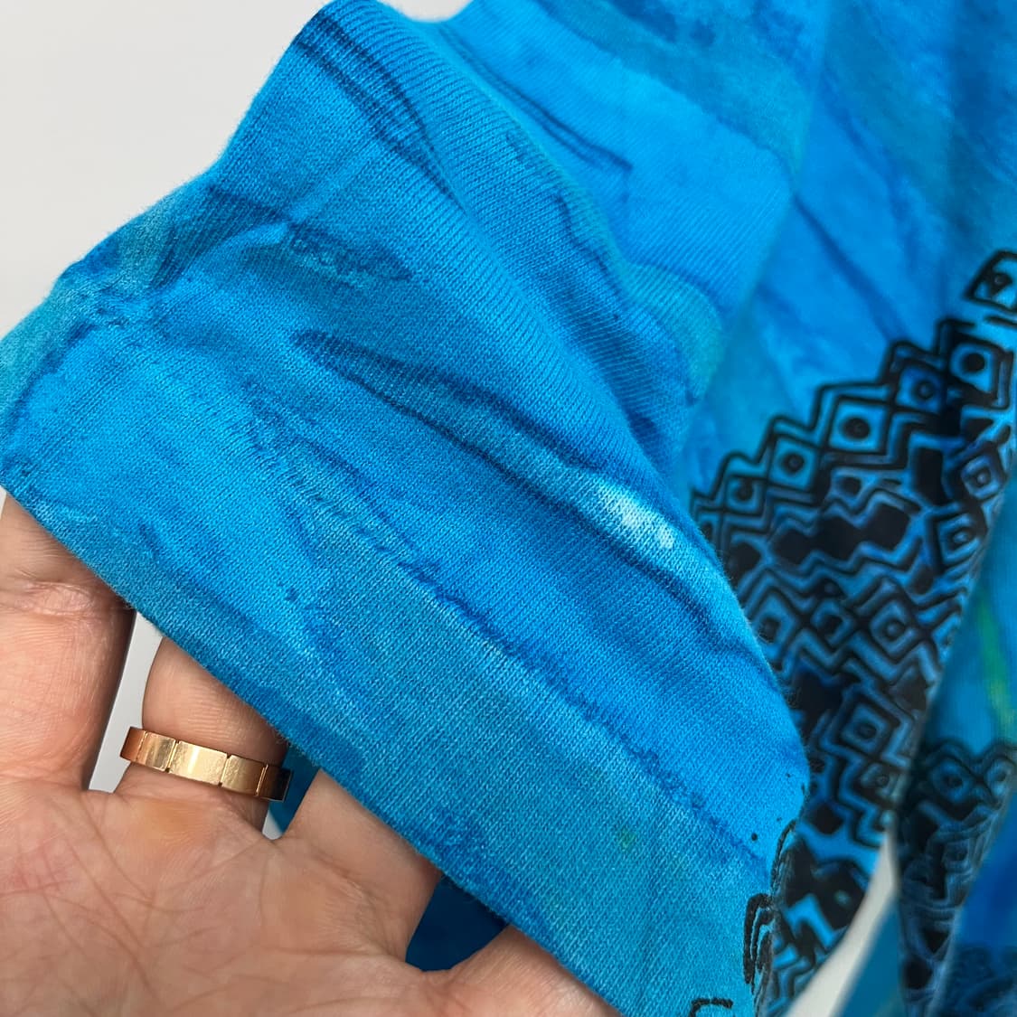 [XL] USA GITANO 90s 빈티지 타이다이 반팔 티셔츠 상품이미지5