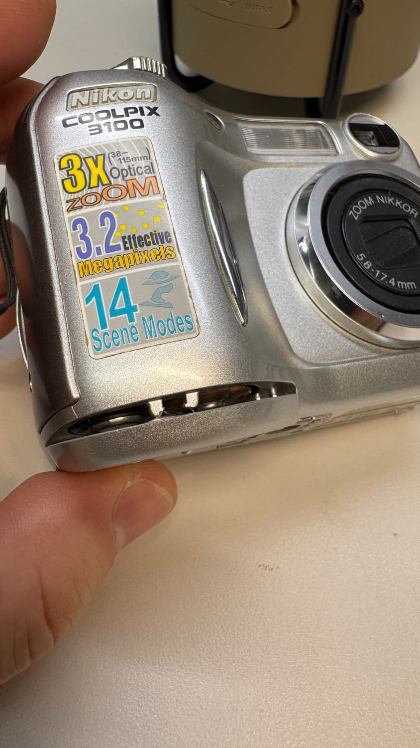 Nikon coolpix3100(니콘 쿨픽스 3100) 빈티지카메라 상품이미지5