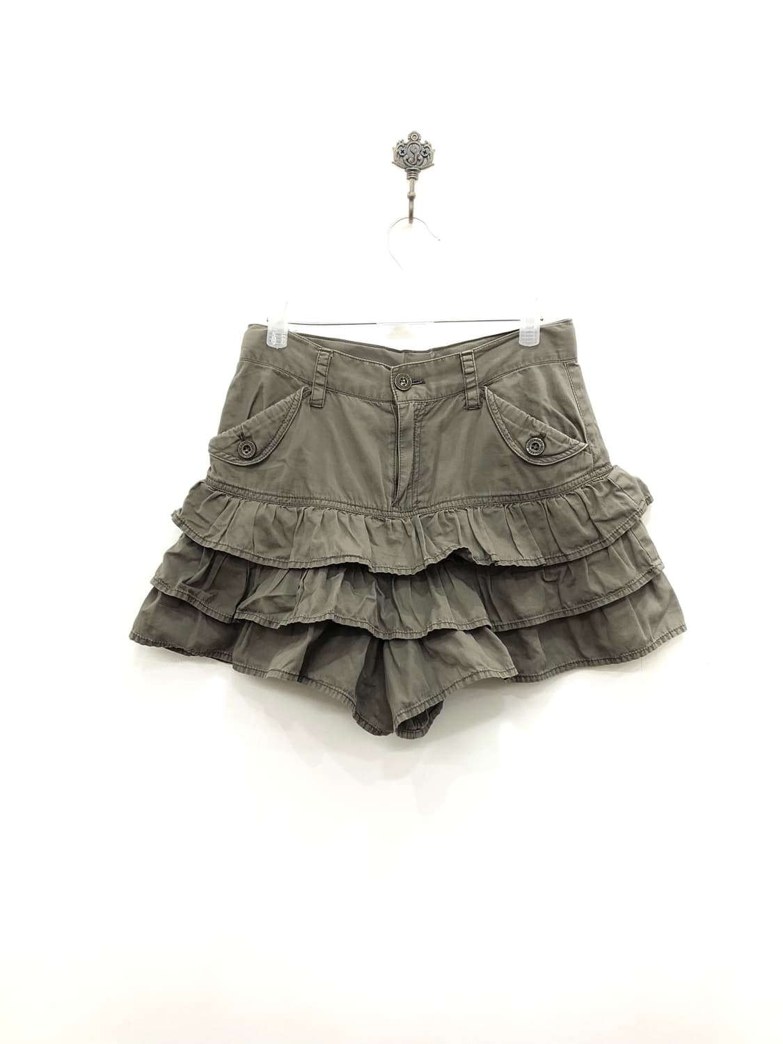 khaki cancan shorts 상품이미지2