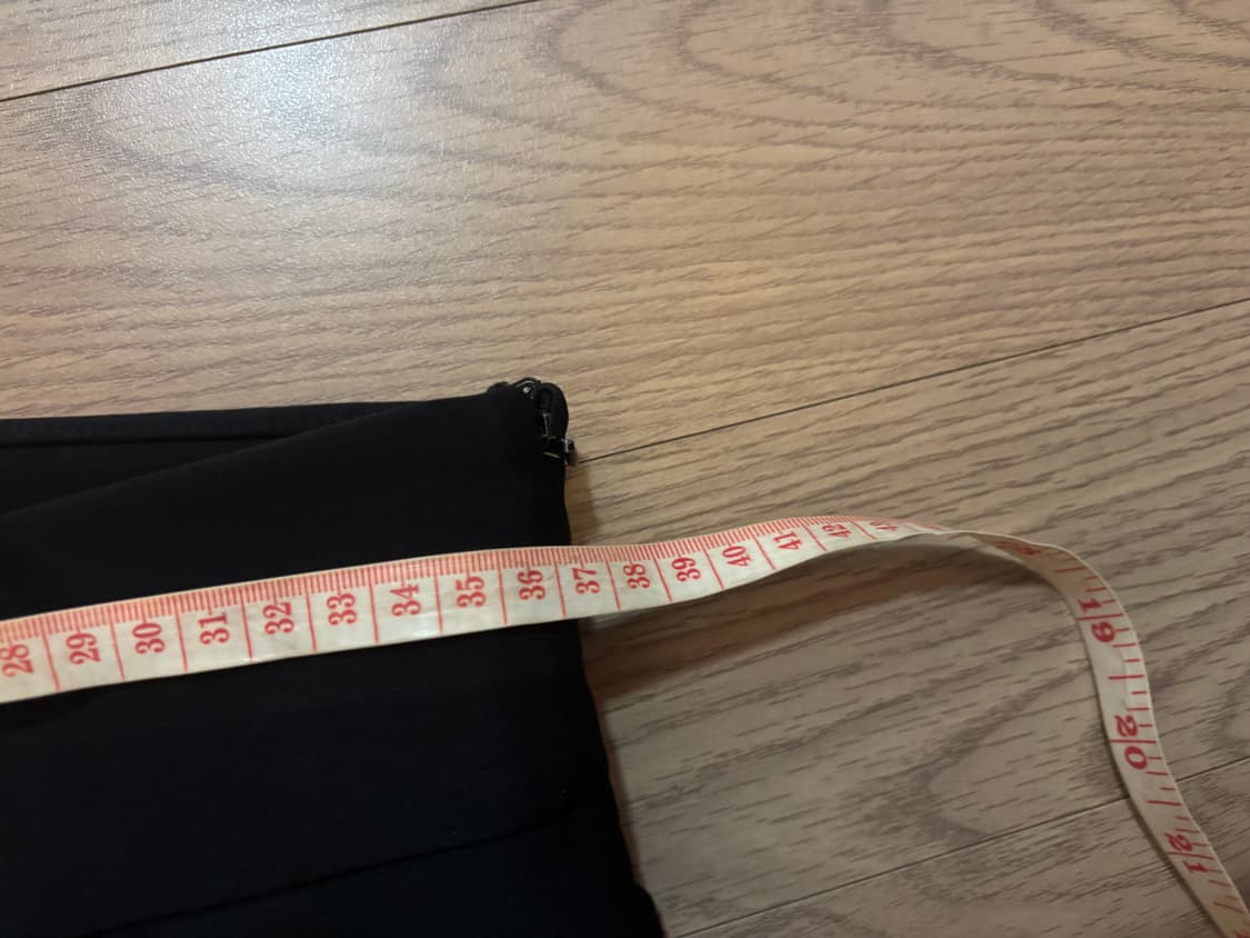 새상품급 디스커버리 와이드밴딩 사이드지퍼 기모팬츠 여 28 상품이미지8