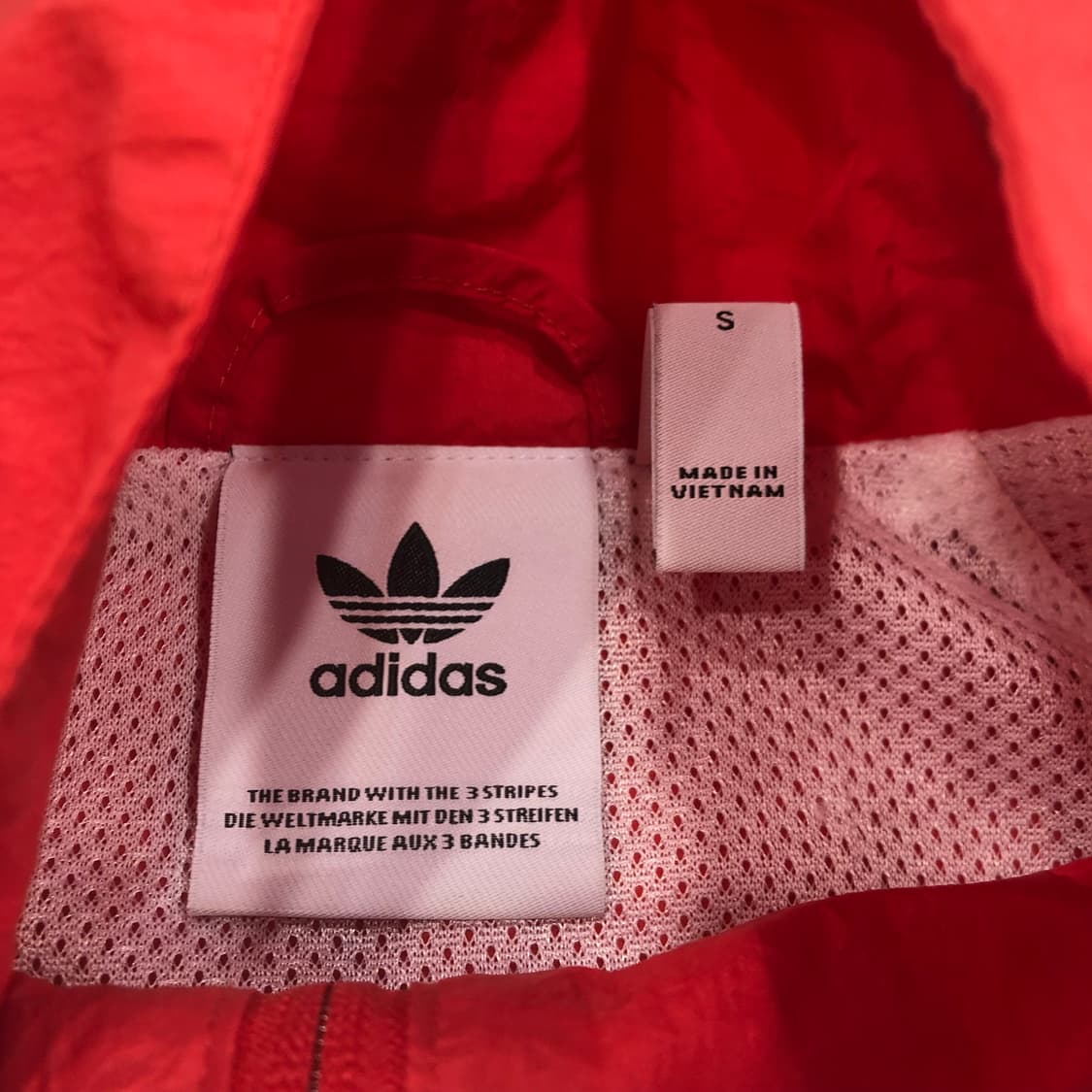 아디다스 파이어버드 빅로고 오버핏 바람막이 자켓 상품이미지5