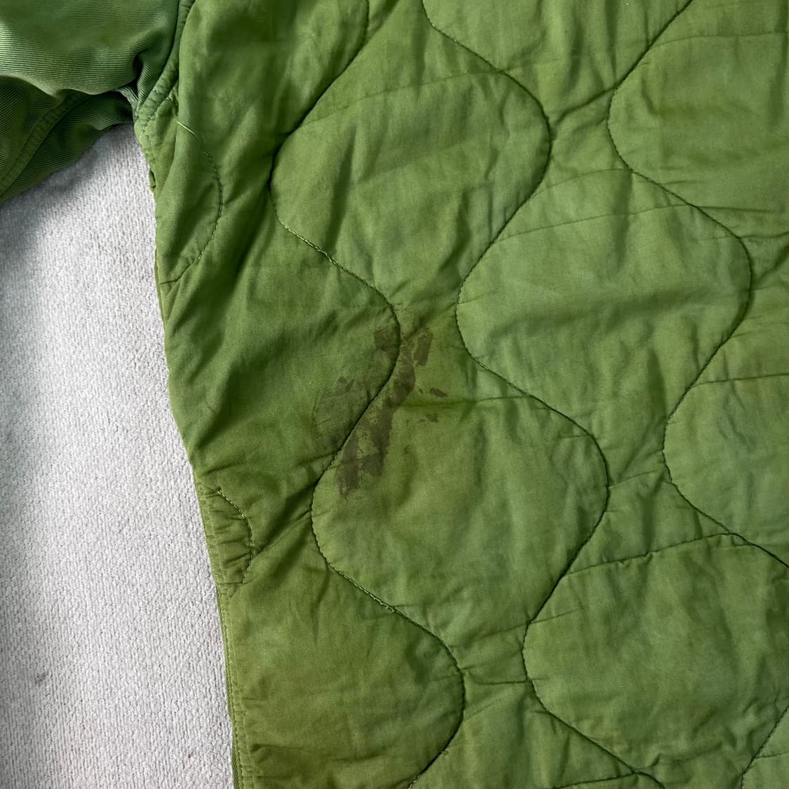 95 스톤아일랜드 가먼트 퀄팅 오버 셔츠 자켓 상품이미지8