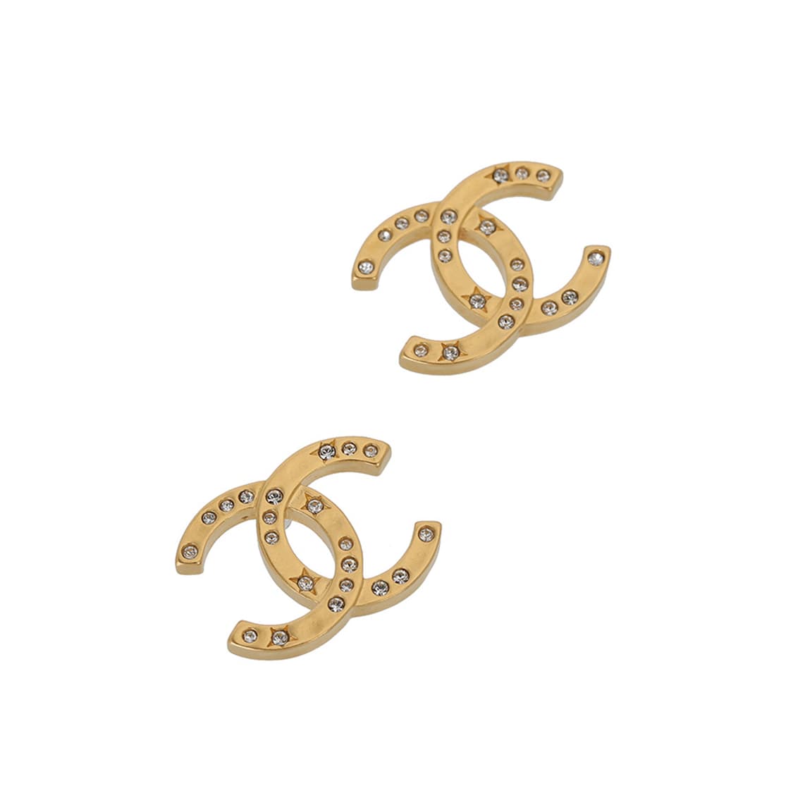 샤넬 라인스톤 스타 이어링 스터드 코코 CC 귀걸이 ABE517 상품이미지7