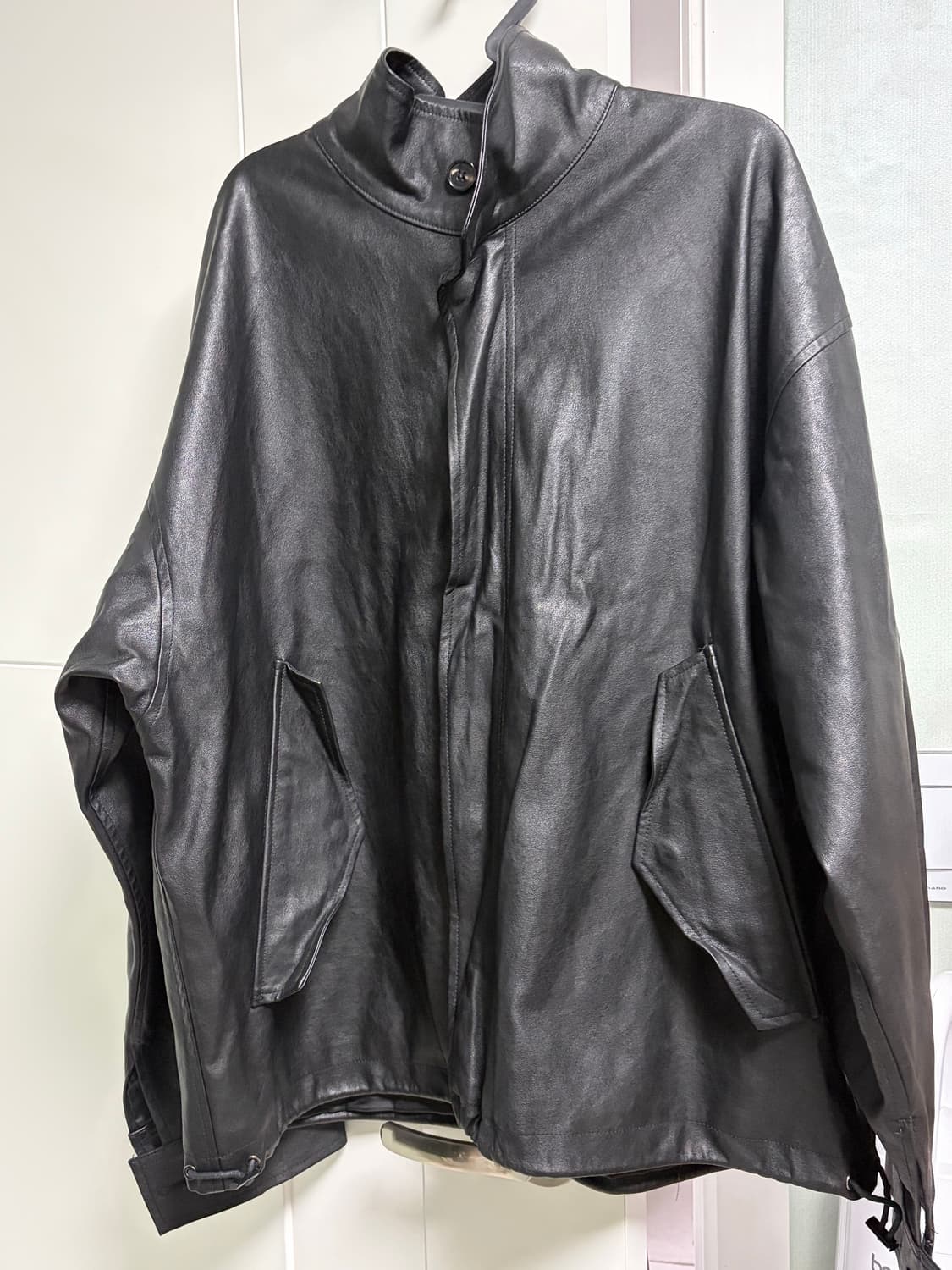 파르티멘토 비건 레더 자켓 상품이미지1