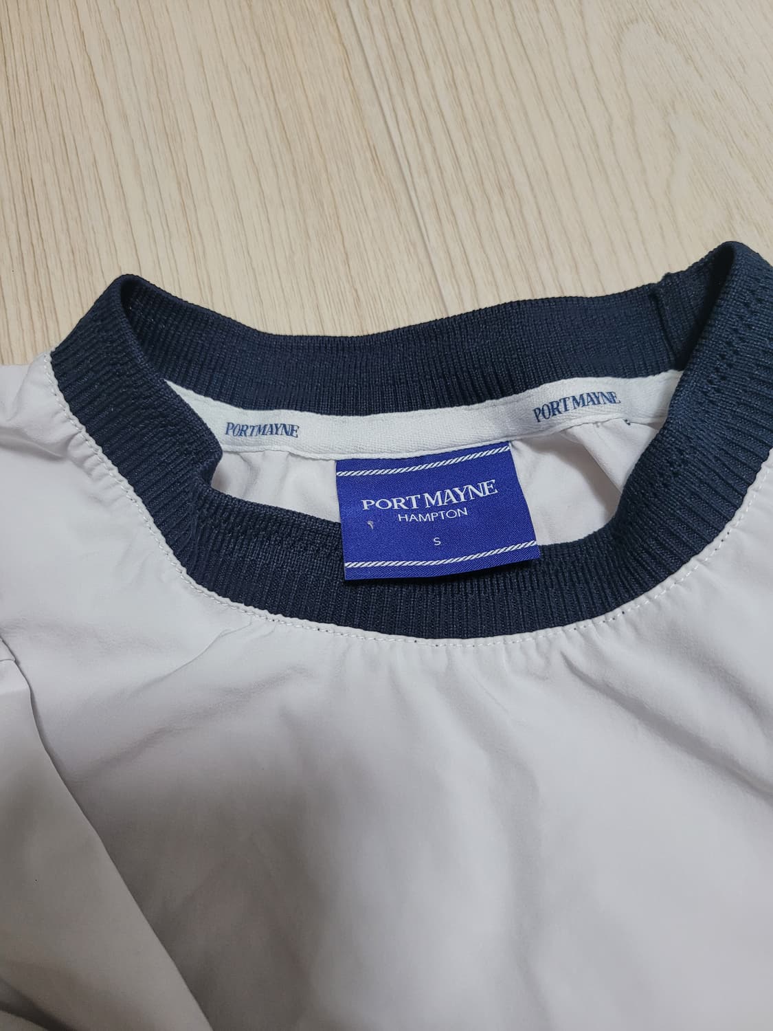 포트메인 로프 스트링 하프 피스테 오프화이트 S 상품이미지3