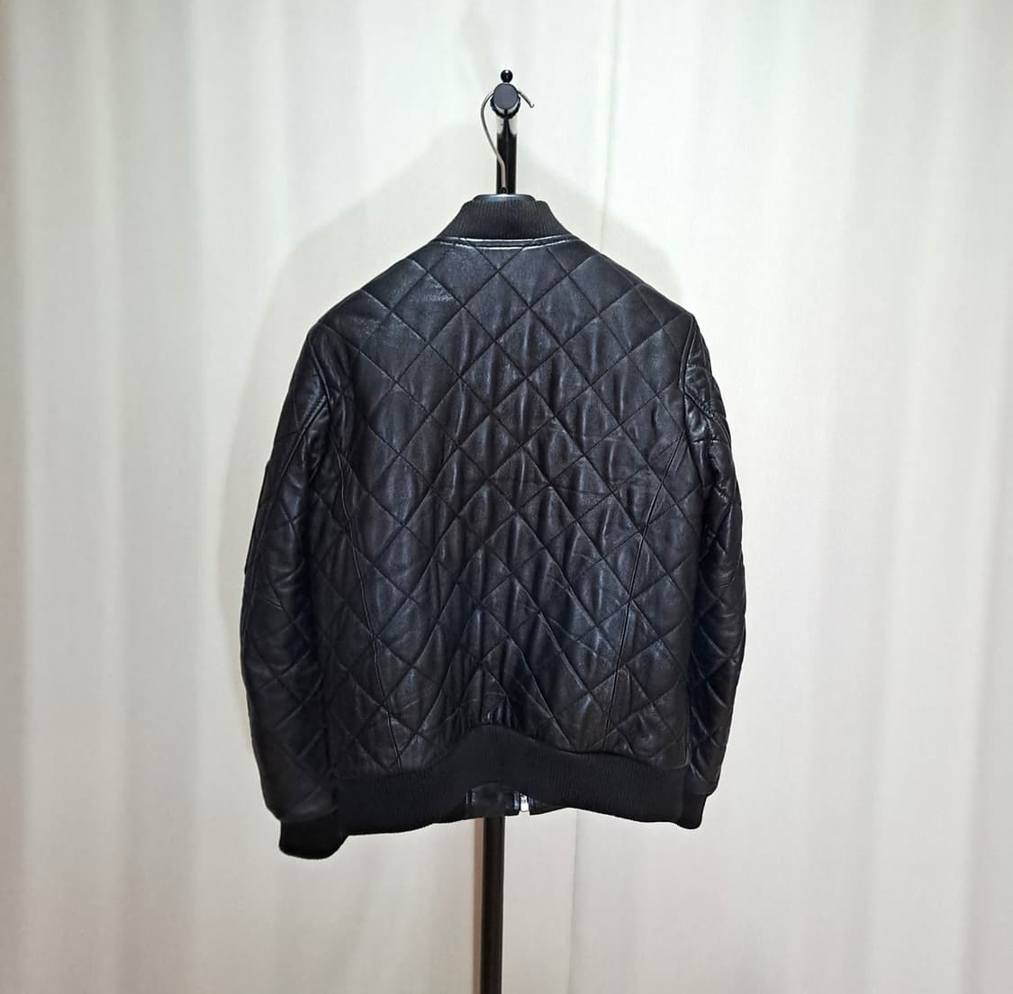 (택포) 양가죽 퀼팅 마원 자켓 95 B659 상품이미지5