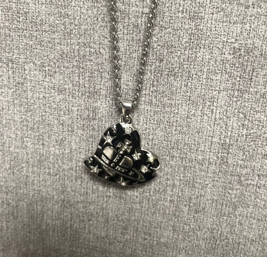 비비안웨스트우드 하트 orb 펜던트 목걸이 네크리스 상품이미지1