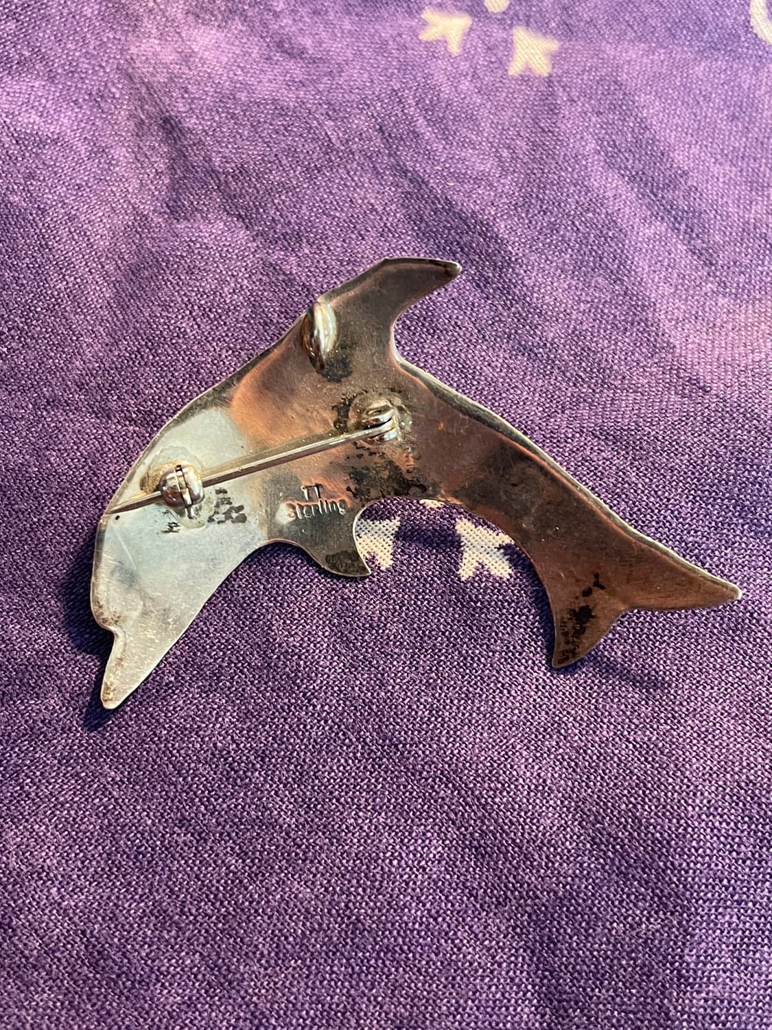 Vintage 925Silver Dolphin Broach&pendant 상품이미지6
