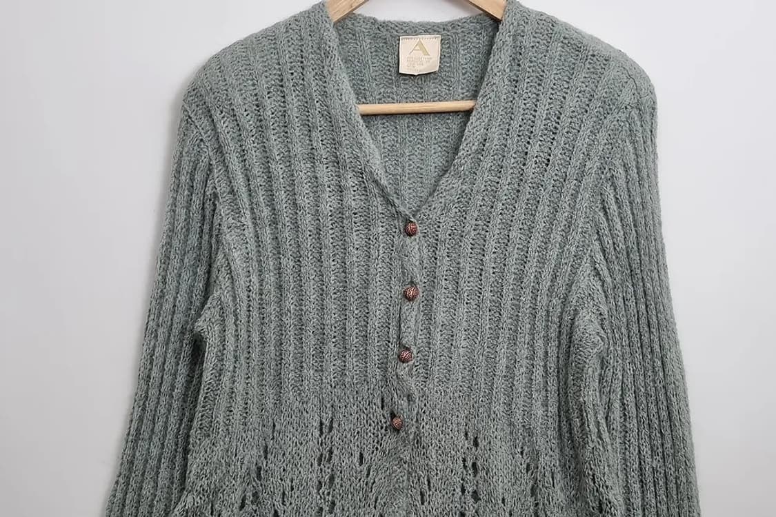 JPN 빈티지 모헤어 롱니트 상품이미지3