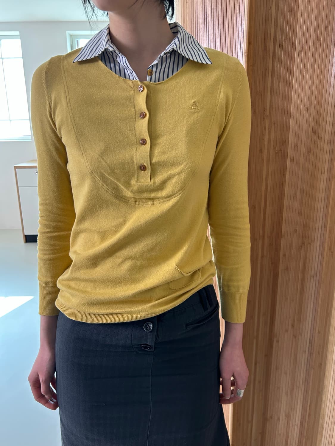 비비안웨스트우드 니트 셔츠 상품이미지1