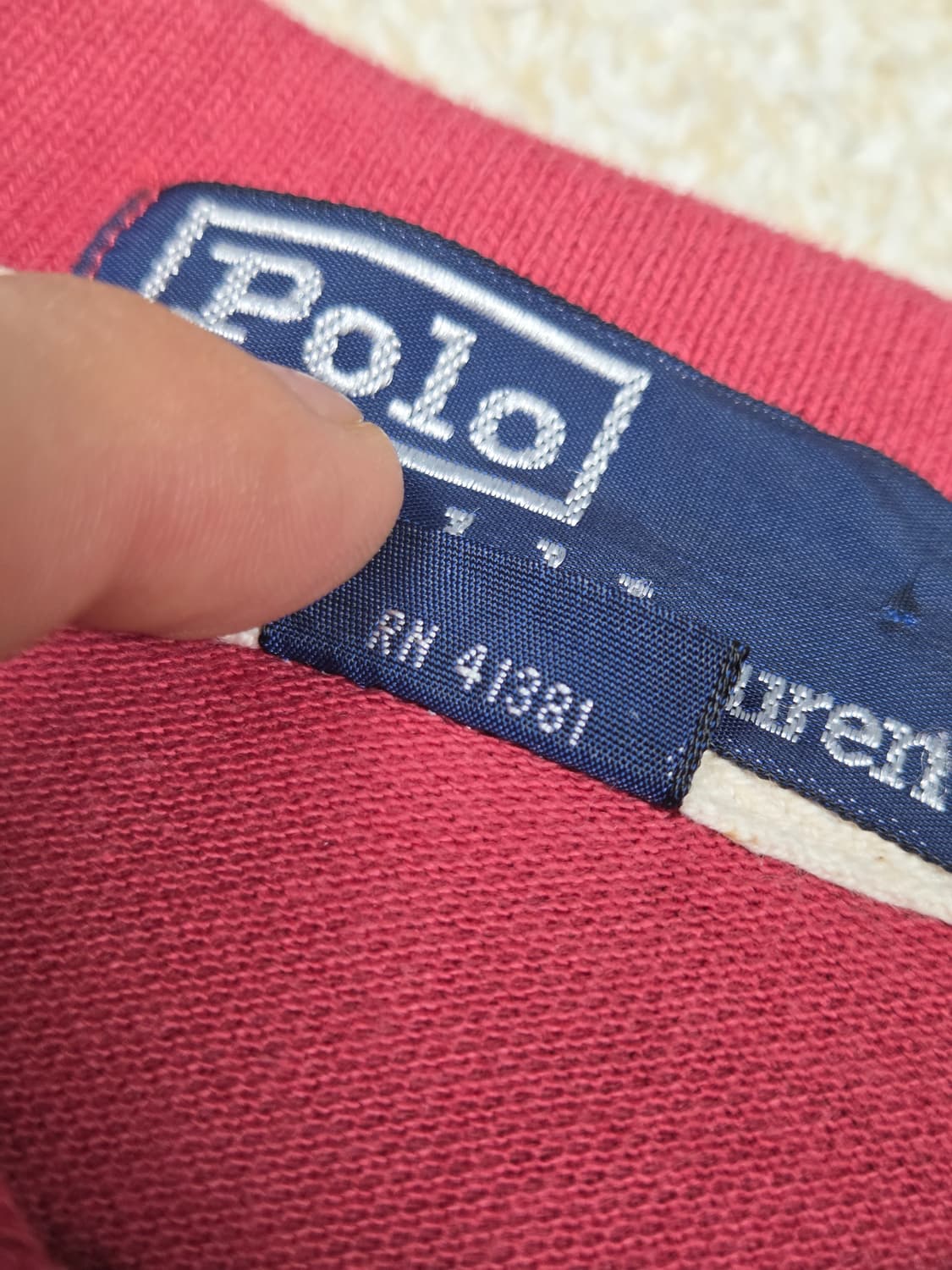 [폴로 랄프로렌] 빈티지 클래식 포니 반팔 카라 티셔츠 | S00058 상품이미지4