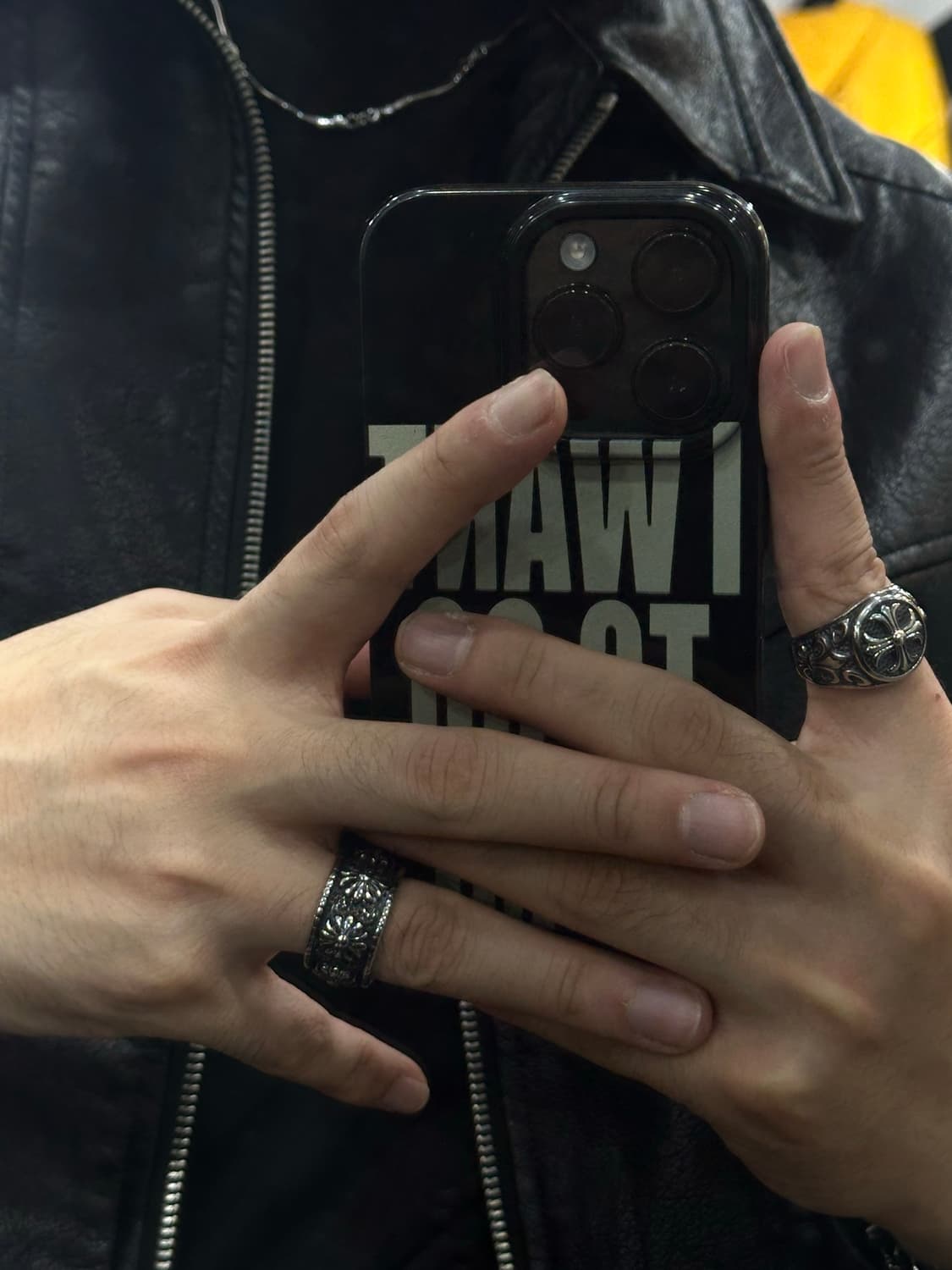 Stamp corss scot- 인장 십장 스콧 반지 상품이미지5