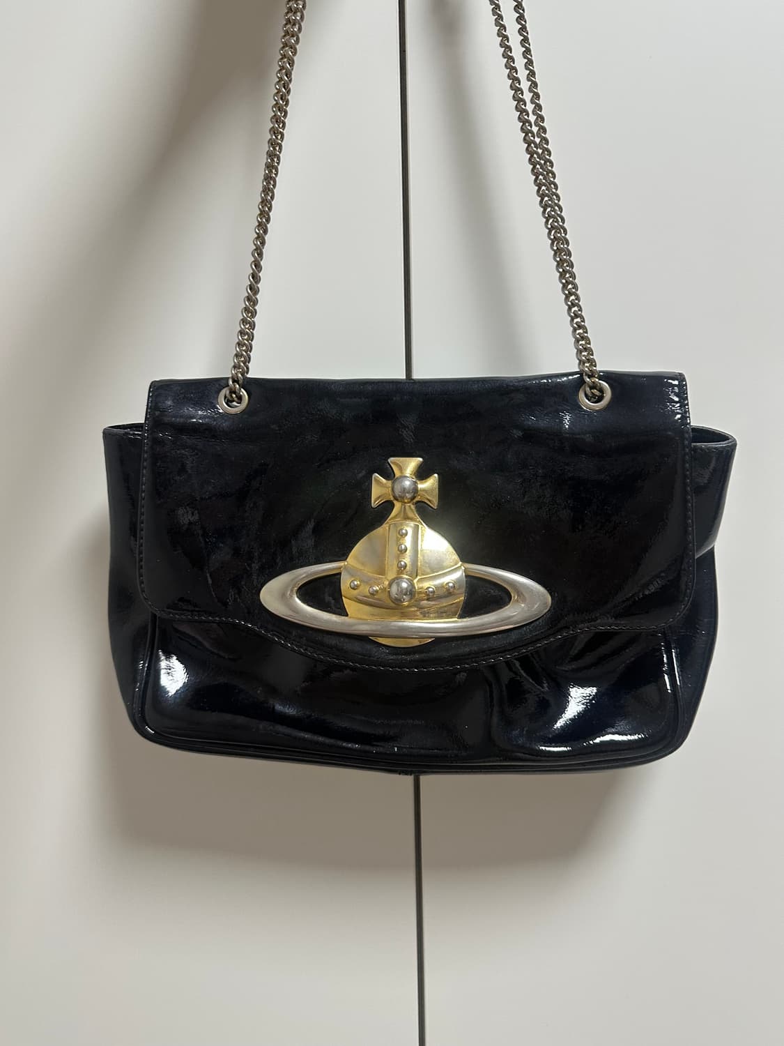 비비안웨스트우드 에버리 체인 빅orb 백 상품이미지2