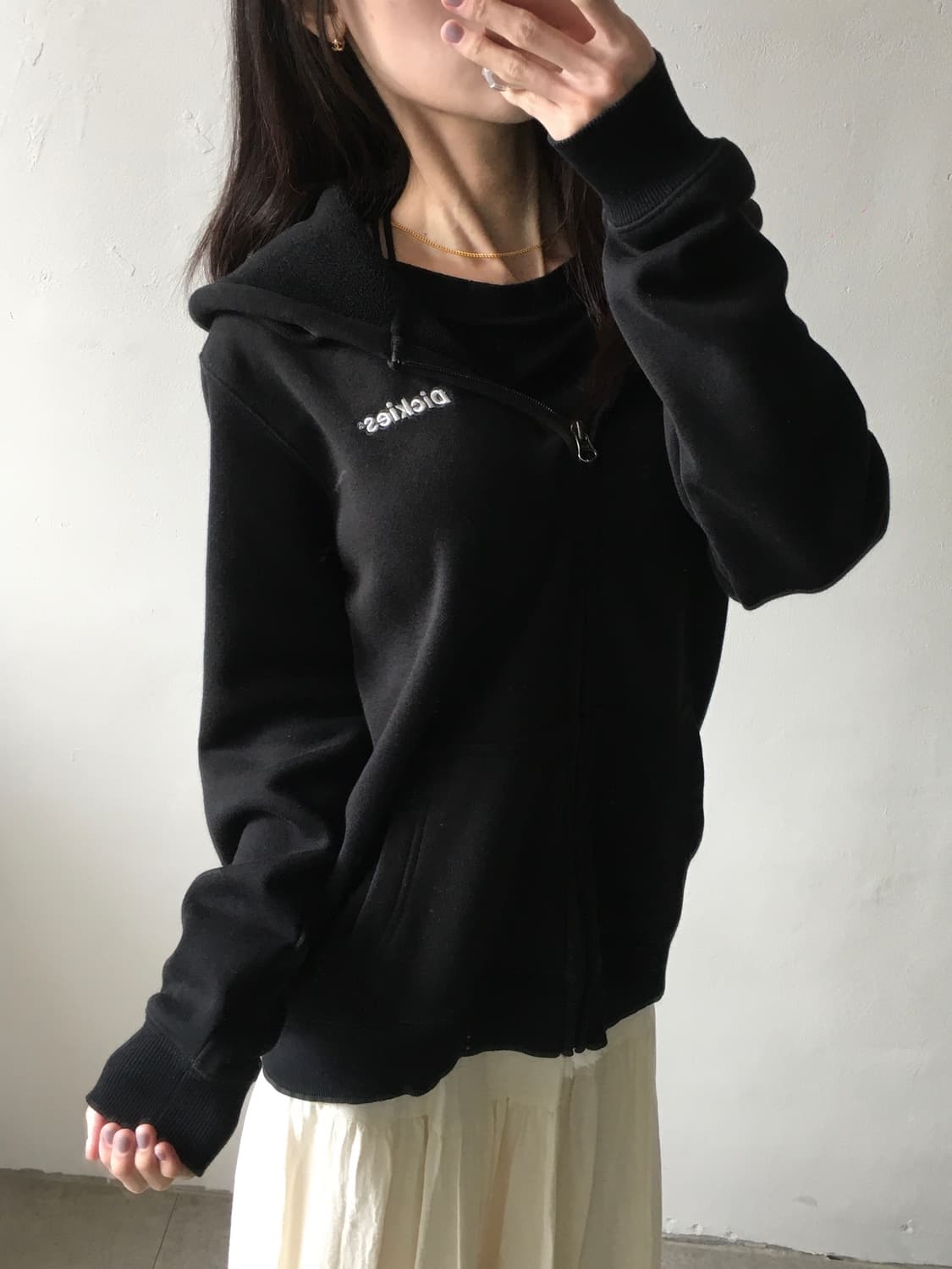 디키즈 가슴로고 후드집업 상품이미지2