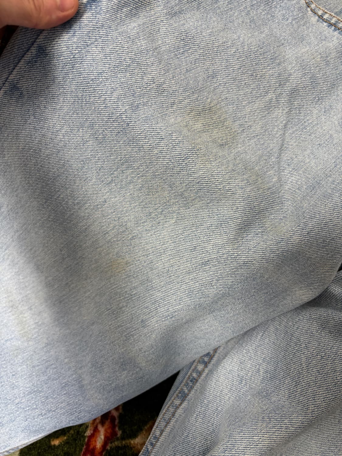 네고가능)00s 리바이스 550 (멕시코 검정베트윙 919) 36x32 상품이미지8