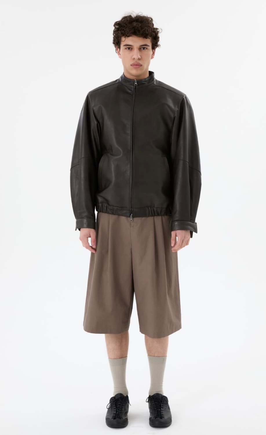 아모멘토 램스킨 블루종 M 상품이미지1