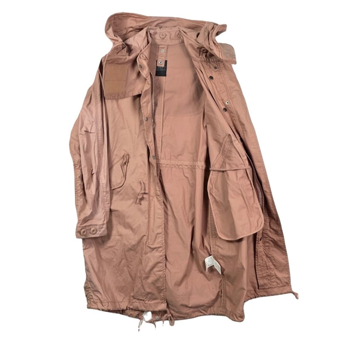 카이아크만 인디핑크 피쉬테일 롱 야상 점퍼 S 상품이미지6