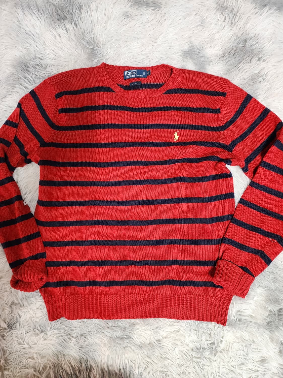 폴로 랄프로렌 스트라이프 니트 XL 상품이미지1