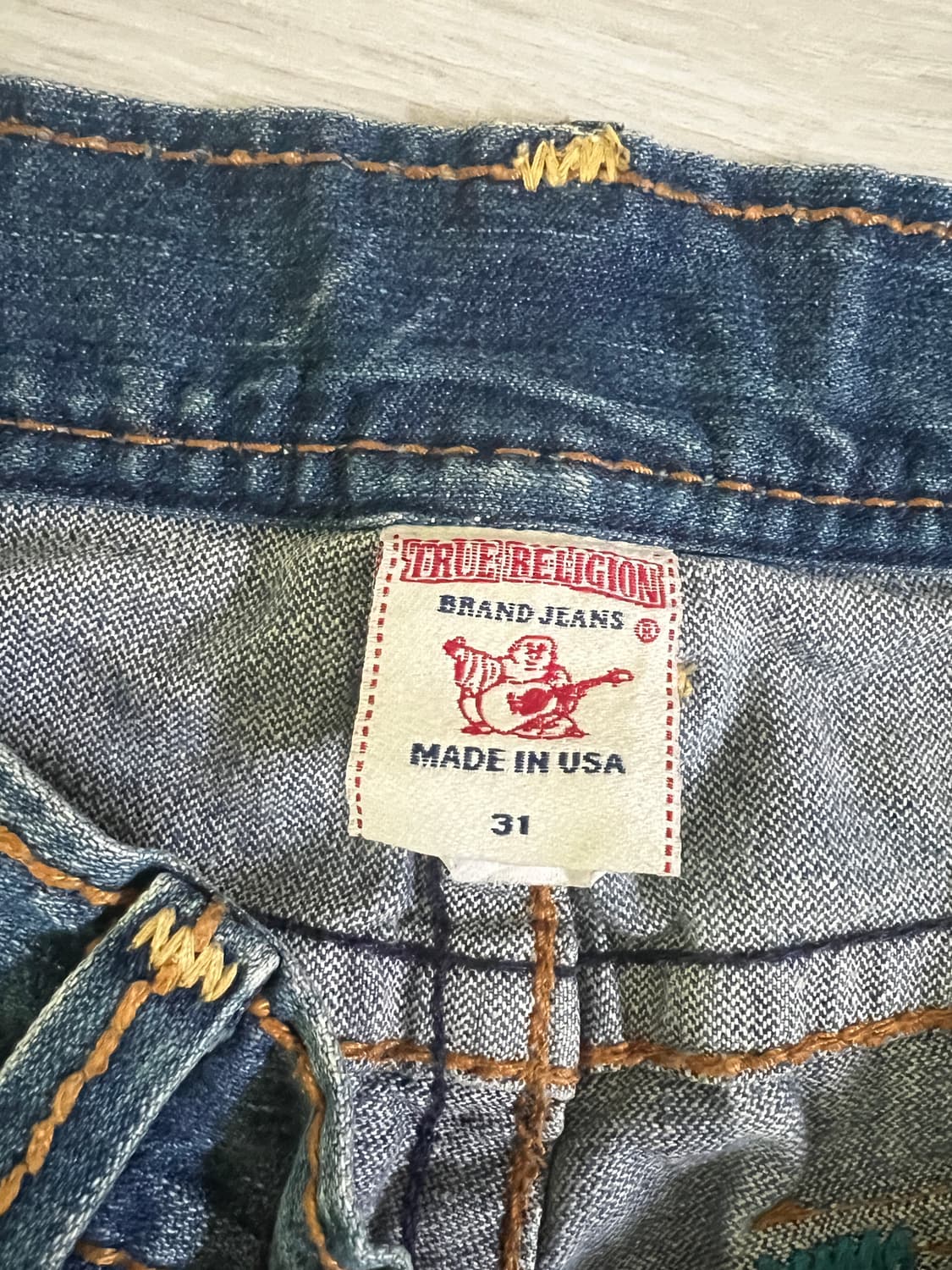  트루릴리전 청바지 Made in USA (사이즈 31) 상품이미지5