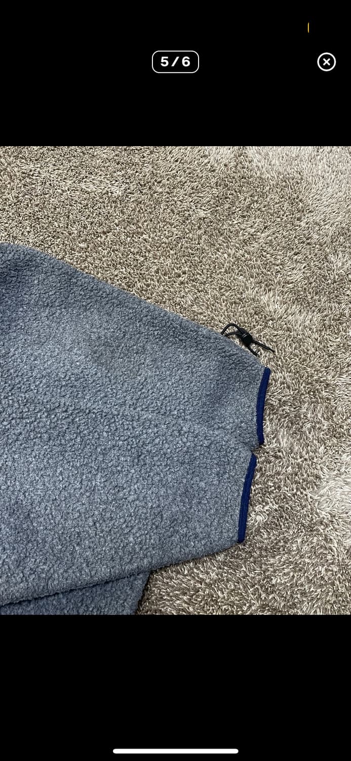 90‘s ll bean 하프집업 후리스  상품이미지4