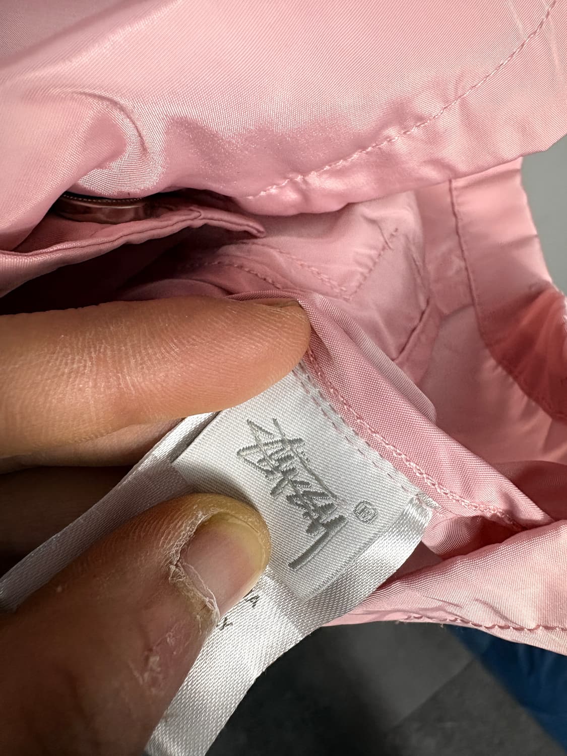 스투시 윈드브레이커 핑크 코치자켓 A3821 상품이미지8