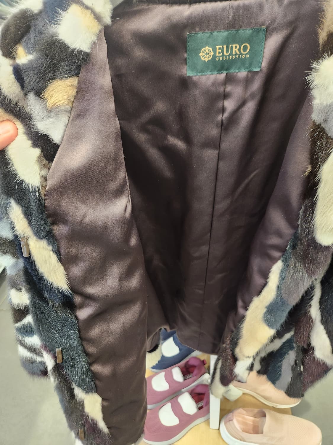 유로컬렉션 천연 밍크 7부자켓 상품이미지6